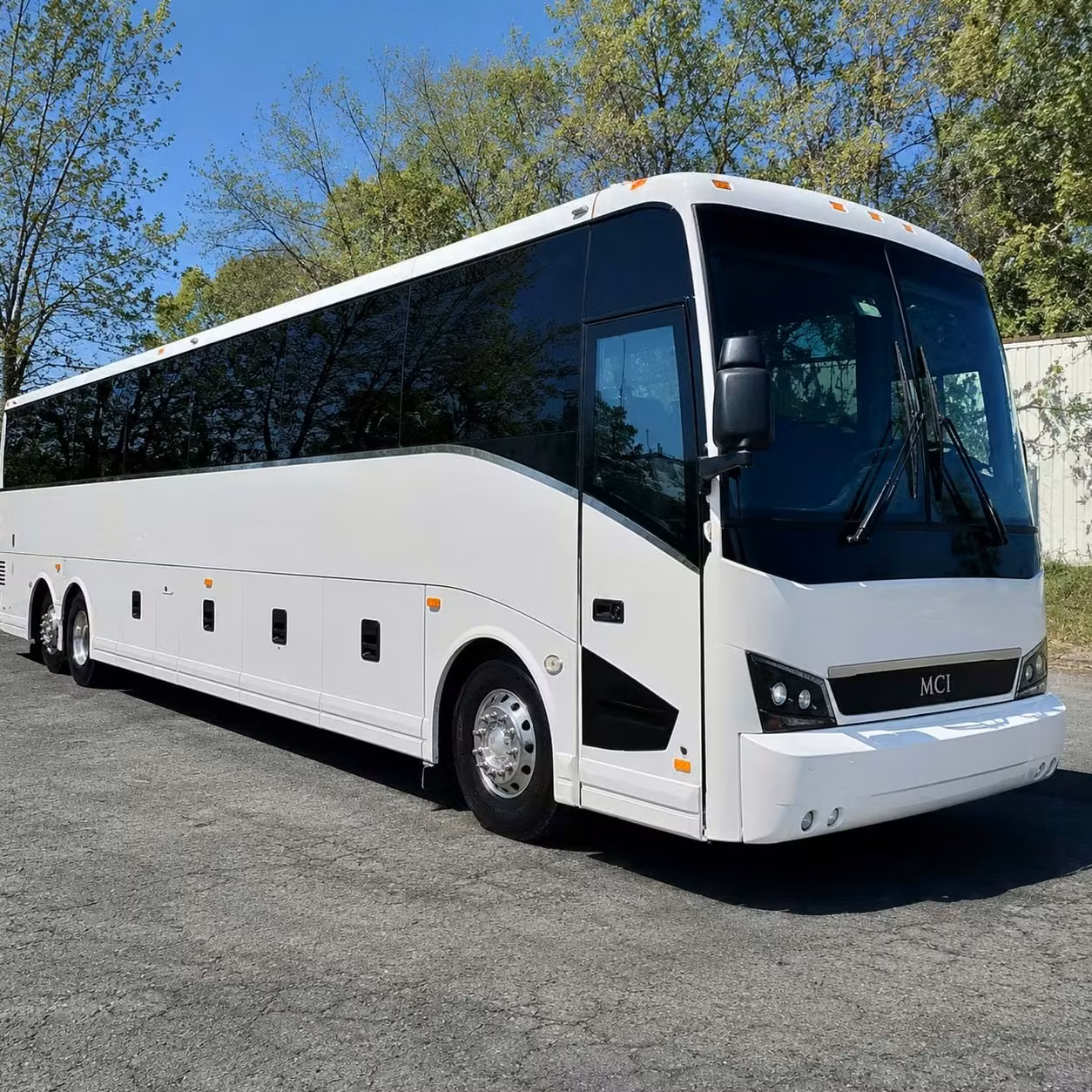 fishers 56 passenger charter bus rental
