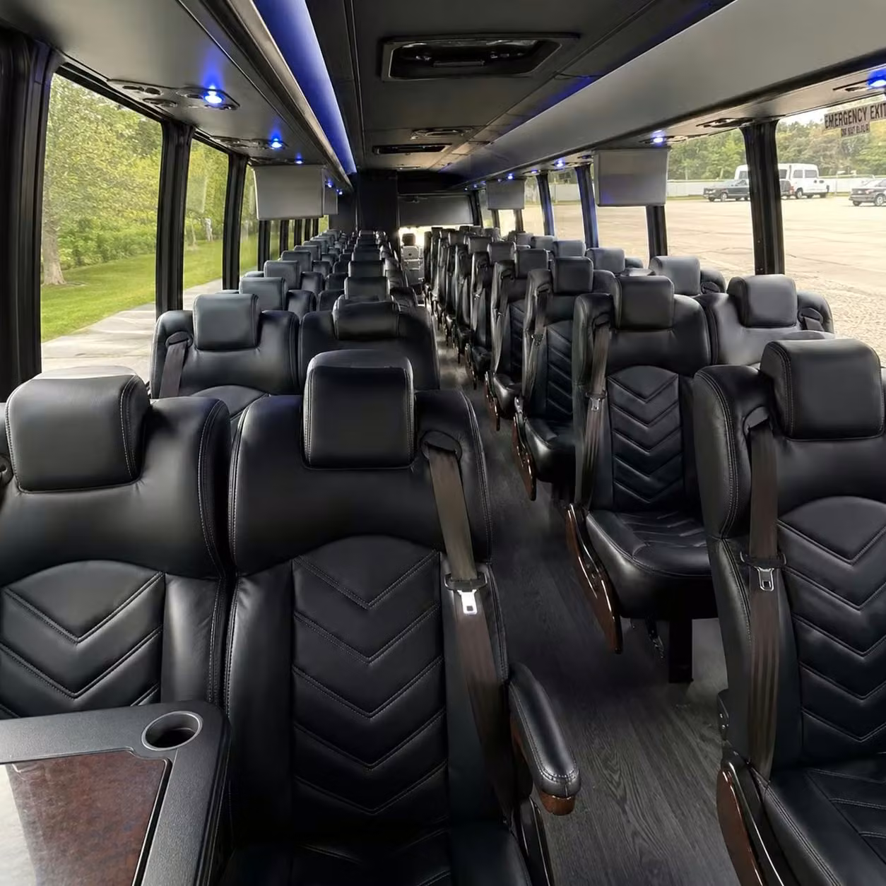 fishers minibus interior 2