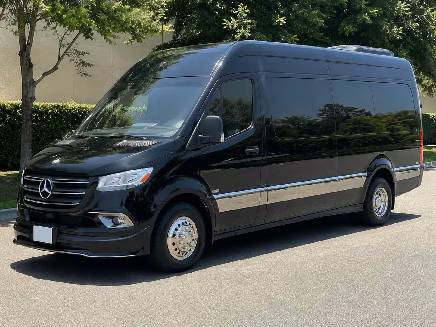 fishers sprinter van rental with driver