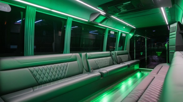 fishers party bus rental inside