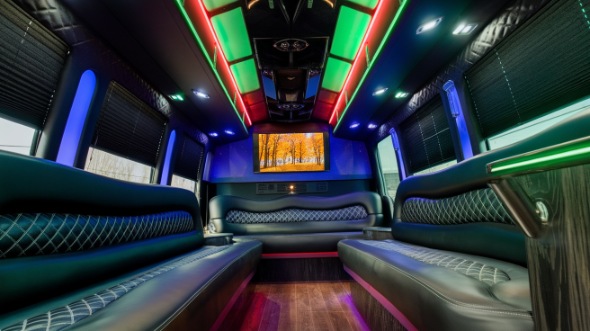 fishers sprinter limo rental inside